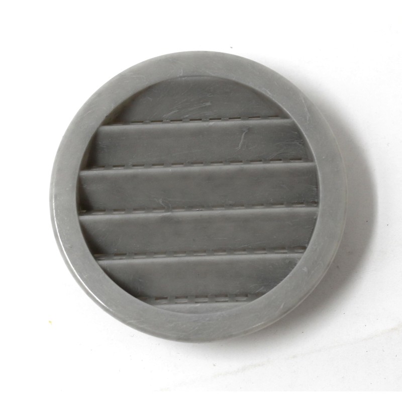 2.5" Round Plastic Louver Soffit Air Vent Reptile Screen Grille
