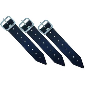 Traditional Scottish Kilt Extender 3 Straps 1.25" x 7" Genuine Leather