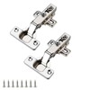 Soft Close Hinge, Cabinet Door Hinges with Gas Lift, 105°