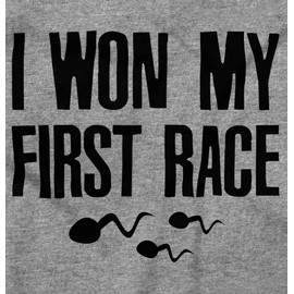 Brisco Brands Won My First Race Little Swimmers Baby Romper Boys or Girls