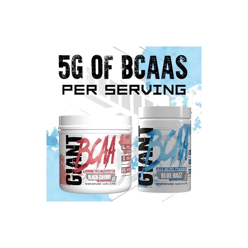 Giant Sports Performance Edge Series BCAA 60 Serving (Watermelon, 60