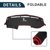 TUCKBOLD Dash Cover for Dodge for Ram 1500 Non-Slip |