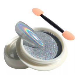 Modaland Polvo Efecto Láser Espejo Para Decoración Uñas(6 Piezas)