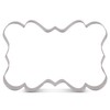 LILIAO Large Rectangle Fancy Plaque Cookie Cutter Frame Sandwich Fondant