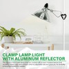 Simple Deluxe Clamp Light with 8.5 Inch Adjustable Aluminum Reflector,
