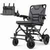 Electric Wheelchai for Seniors Foldable for Travel Side Storage Bag