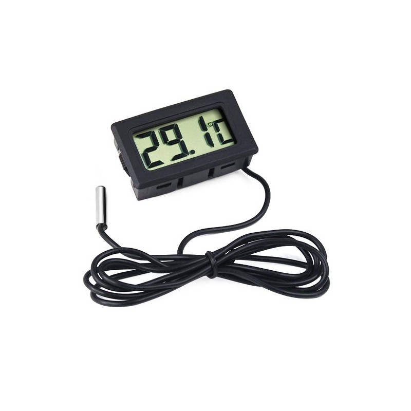 Accessotech Digital LCD Thermometer for Fridges Freezers Coolers Chillers Mini