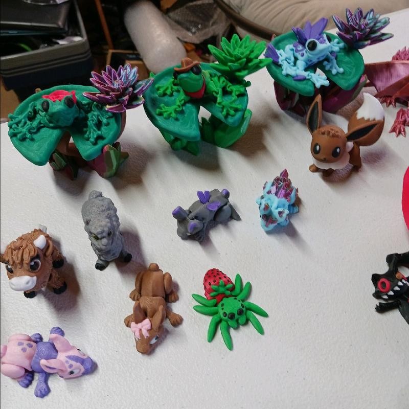 mini figurine 4 and 10 pack - Colour: 10 pack