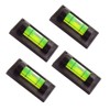 WOYISEPG 4Pcs Magnetic Bubble Spirit Level RV Standard Levels Magnet