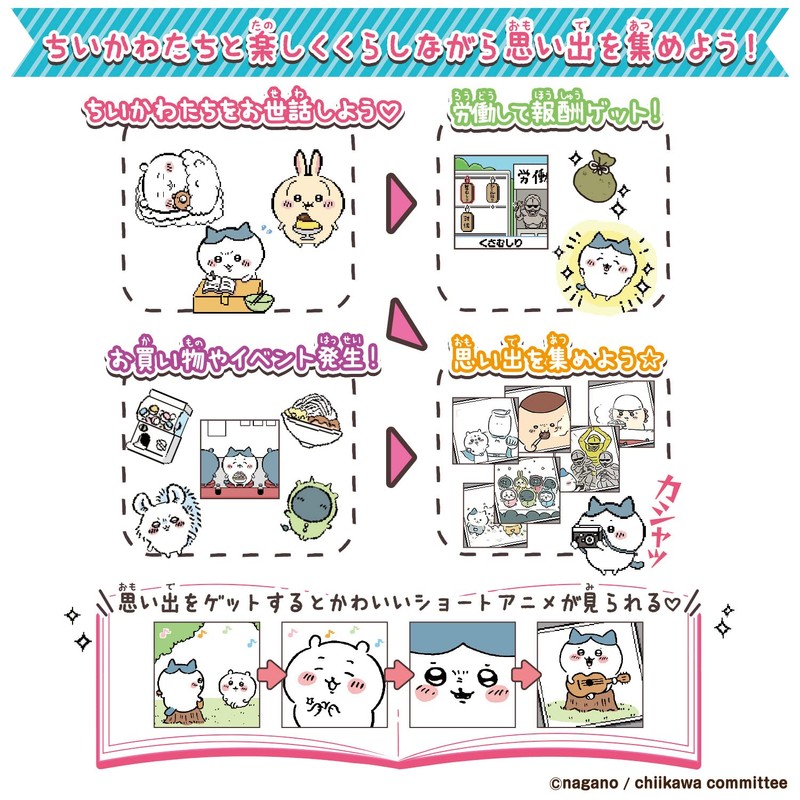 chiikawa to sho muchakawa pink