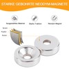 Neodymium Magnets Extra Strong 12 x 3 mm Aperture 4