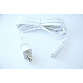 OMNIHIL [UL Listed] OMNIHIL White 5 Feet Long AC Power Cord Compatible with Sony SRS-ZR5