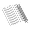 NUOBESTY 20Pcs Crochet Blocking Pins for Knitting Stainless Steel Rod
