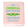 CafePress Chemical Engineer Funny Chemist Exper Baby Blanket, Super Soft