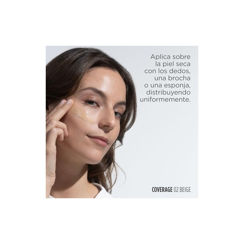 ISDIN Coverage SPF 50+ 2.0 Beige, Base De Maquillaje Con