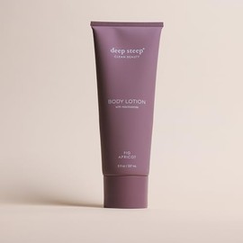 Deep Steep Body Lotion with Niacinamide for Long Lasting Hydration 8oz (8 Fl Oz (Pack of 1), Fig Apricot)
