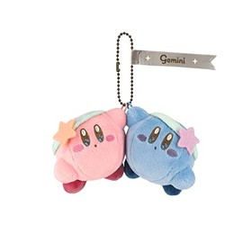 Three British Trading Kirby EA-HC03 Horoscope Collection Gemini Mascot W 4.9 x D 2.8 x H 3.1 inches (12.5 x 7 x 8 cm) Plush Mascot