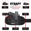 Clip & Carry STRAPT-TAC Belly Band Holster ~ Works w/