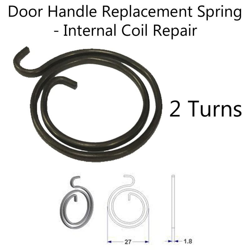 Universal Hardware Internal Door Handle Springs 2 Turns Coil Lock