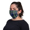 FOCO Blue Plaid Adjustable 3 Pack Face Cover