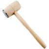 Metaltex Wood/Aluminium Meat Hammer, Silver
