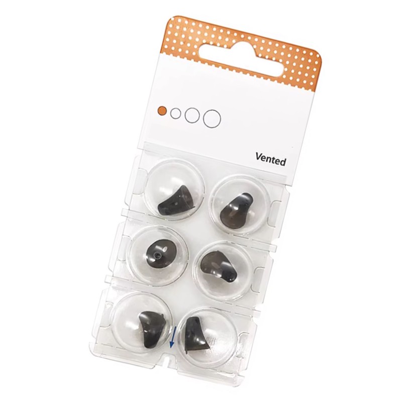 6pcs Sound Aid Ear Tips Better Soundproofing Silicone Sound Amplifer