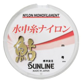 SUNLINE Ayu Water Thread Nylon 166.6 ft (50 m) Roll Single Item No. 0.15