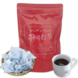 Arawata en Japanese Black Tea, Made in Shizuoka Prefecture, Black Tea Bag, 3.5 oz (100 g) (2 g x 50 pieces), Can be Drinked, Shizuoka Tea, Japanese Tea, Made in Japan, Made in Makino, Tea Pack for Mugs, Benifuki Breed