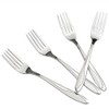 Qskely 12 Pieces Dinner Forks, Stainless Steel