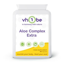 Aloe Complex, 60 Servings, 100% Pure and Natural, Non-GMO, Gluten-Free, Vegan, Vegetarian, 90 Capsules - 150ml Bottle