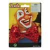 Bristol Novelty BA406 Sequin Bow Tie Red | for Women,