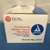 Dynarex 3113 Conforming Stretch Gauze Bandages, Box of 12 rolls