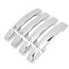 Exterior Door Handle Cover Chrome Plated Outside Door Handle Decor