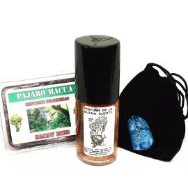 PAJARO MACUA Nido del Pajaro Macua Perfume 1 Fl Oz + Jabon de Glicerina BONUS 1.5" AQUA AURA