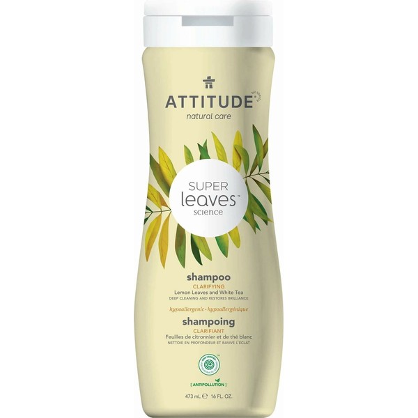 Attitude Super Leaves Clarifying Shampoo, 473 ml
