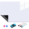 A3 Magnetic Whiteboard for Fridge, White Magnetic Board, Kitchen, Wipeable