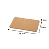 TAMAKI T-783740 Trivet Cork Mat, Brown, Diameter 10.0 x Depth