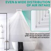 Flowild 2 Pcs 9x9 Bathroom Exhaust Fan Cover with Springs,