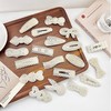 15 Piece Set / Hairpin Ribbon Hair Clip, Pearl, Cute,