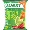 Quest Nutrition Tortilla Style Protein Chips, Chili Lime, Low Carb,