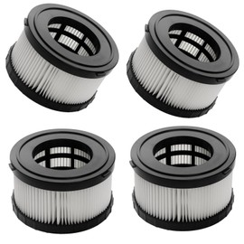 4 Pack DC5151H HEPA Filter Replacement Fit for DEWALT Wet Dry Vacuum DC5151H DC515 DCV517