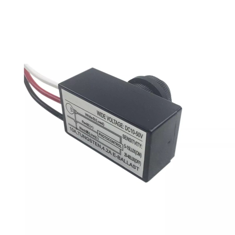 Sensor Switch DC 12V 24V 36V 48V Outdoor Sensor Photoelectric