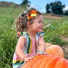 Fall Maple Leaf Headbands Glitter Hair Hoop Thanksgiving Headband for Women Gold Yellow Sequins Hair Access Hand Head Boppers Harvest Festival Party Decor 1PCS