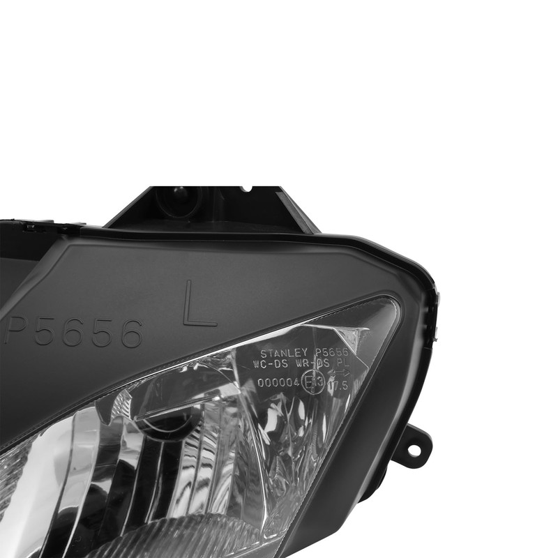 TCMT Black Front Headlight Head Light Lamp Fits For Yamaha