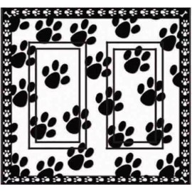 SwitchStix Dog paw Print SwitchStix Double Rocker
