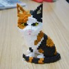 Balody Various Cat Nano Block Kits - Figure built with