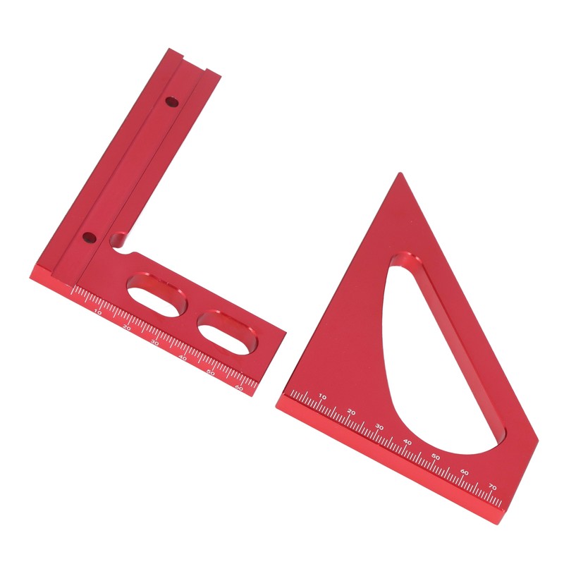 Angle Ruler 45 90 Degree Angle Aluminum Alloy Miter Protractor