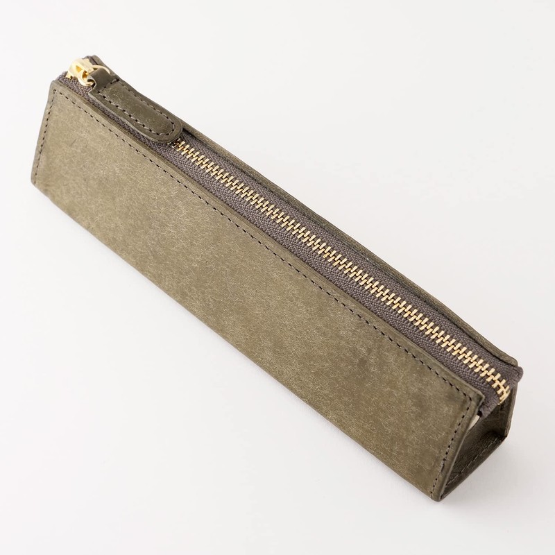 Slip-on Slip-On PB Zipper Pen Case M Gurigio (IPV-5801) Leather