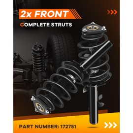 OCPTY Front Complete Struts Spring Assembly Shocks Struts Fits for 2013-2019 for Ford Escape Quick Struts 172751 172750 - Set of 2