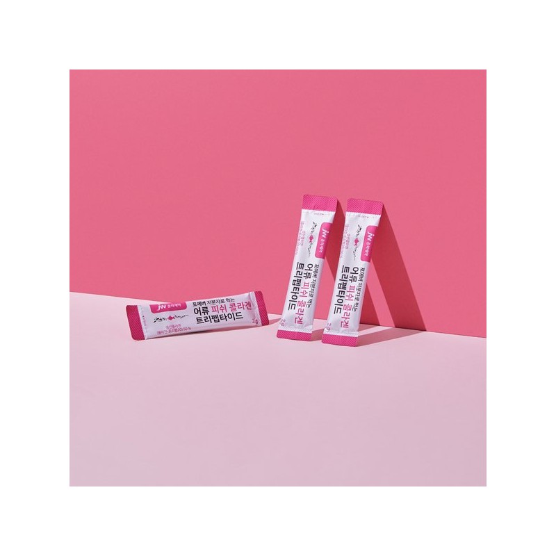JW Pharma 포에버 저분자 먹는 어류 피쉬 콜라겐 트리펩타이드 6통